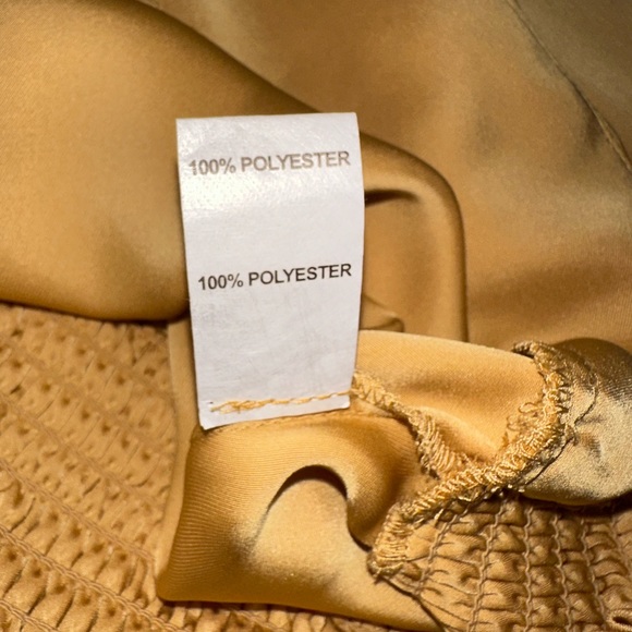 Ramy Brook Sammy Off The-Shoulder Top Gold Small - Picture 8 of 10